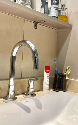 Apartamento à venda com 121m², 3 quartos e 2 vagas Apartamento à venda com 121m², 3 quartos e 2 vagasBanheiro da Suíte 1