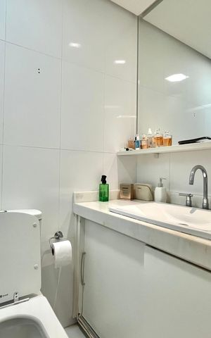 Apartamento à venda com 121m², 3 quartos e 2 vagas Apartamento à venda com 121m², 3 quartos e 2 vagasBanheiro da Suíte 2