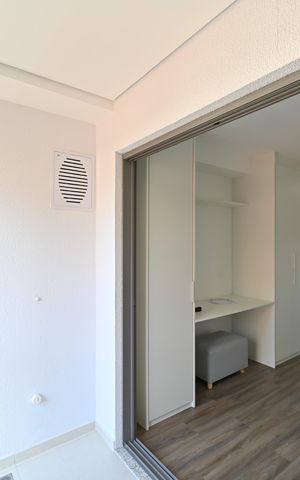 Studio à venda com 27m², 1 quarto e sem vagaVaranda