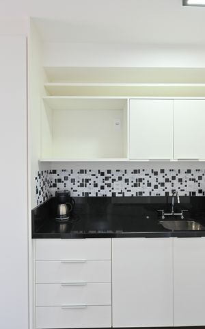 Studio à venda com 27m², 1 quarto e sem vagaCozinha