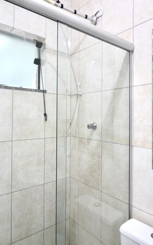 Casa para alugar com 49m², 1 quarto e 1 vaga Casa para alugar com 49m², 1 quarto e 1 vagaBanheiro social