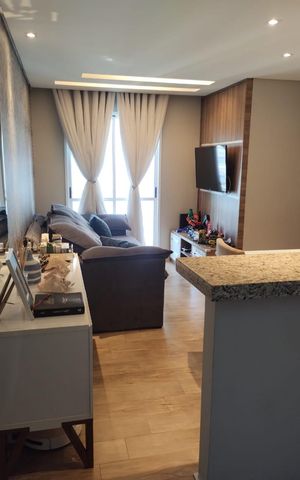 Apartamento à venda com 63m², 3 quartos e 1 vaga Apartamento à venda com 63m², 3 quartos e 1 vagaSala
