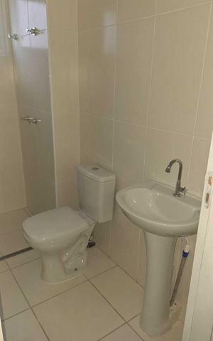 Apartamento para alugar com 45m², 2 quartos e 1 vaga Apartamento para alugar com 45m², 2 quartos e 1 vagaBanheiro