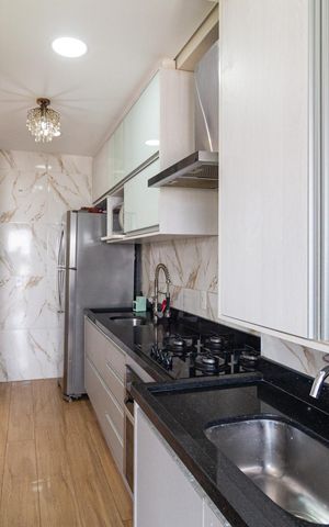 Apartamento para alugar com 62m², 2 quartos e 2 vagas Apartamento para alugar com 62m², 2 quartos e 2 vagasCozinha e área de serviço