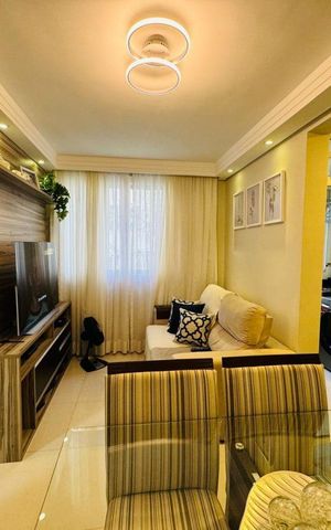 Apartamento à venda com 48m², 2 quartos e 1 vaga