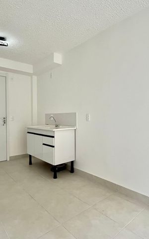 Apartamento à venda com 32m², 1 quarto e sem vaga Apartamento à venda com 32m², 1 quarto e sem vagaSala