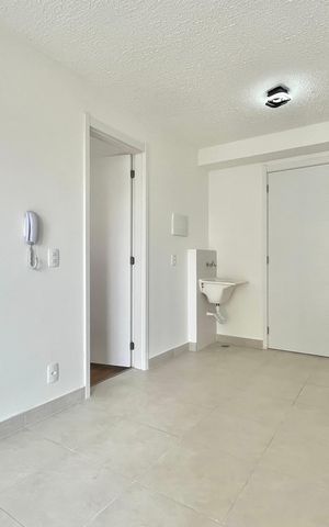 Apartamento à venda com 32m², 1 quarto e sem vaga Apartamento à venda com 32m², 1 quarto e sem vagaSala