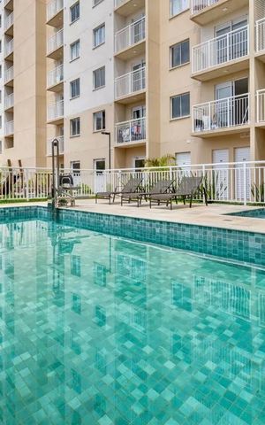 Apartamento à venda com 32m², 1 quarto e sem vaga Apartamento à venda com 32m², 1 quarto e sem vagaÁrea comum - Piscina