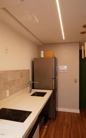Apartamento à venda com 40m², 2 quartos e sem vagaCozinha e Área de Serviço