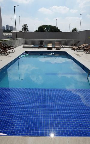 Apartamento à venda com 40m², 2 quartos e sem vagaÁrea comum - Piscina
