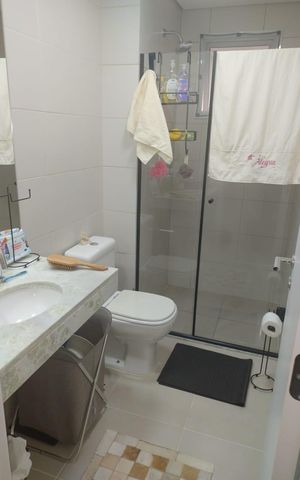 Apartamento à venda com 67m², 2 quartos e 1 vagaBanheiro