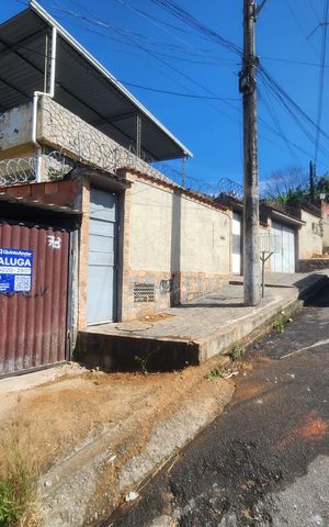 Casa para alugar com 90m², 1 quarto e sem vaga