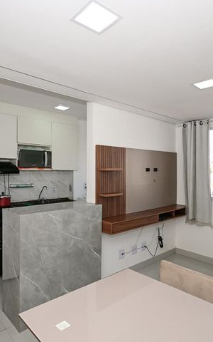 Apartamento para alugar com 44m², 2 quartos e sem vagaSala