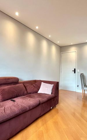 Apartamento à venda com 58m², 2 quartos e 1 vaga Apartamento à venda com 58m², 2 quartos e 1 vagaSala