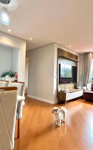Apartamento à venda com 58m², 2 quartos e 1 vaga Apartamento à venda com 58m², 2 quartos e 1 vagaSala