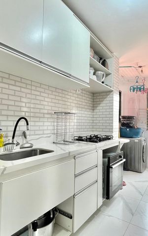 Apartamento à venda com 58m², 2 quartos e 1 vaga Apartamento à venda com 58m², 2 quartos e 1 vagaCozinha