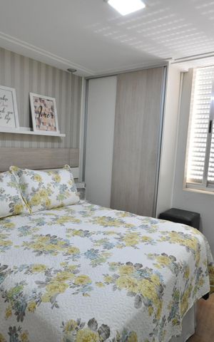Apartamento à venda com 60m², 2 quartos e 1 vagaQuarto 1
