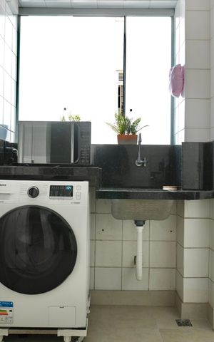 Apartamento à venda com 95m², 3 quartos e 2 vagasÁrea de Serviço