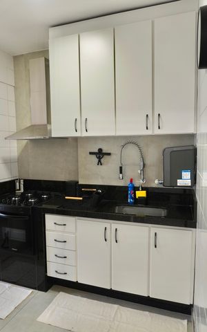 Apartamento à venda com 95m², 3 quartos e 2 vagasCozinha 