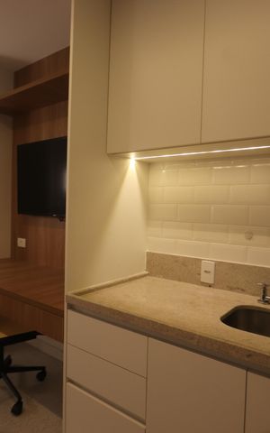 Studio para alugar com 37m², 1 quarto e sem vagaCozinha