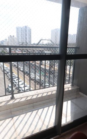 Studio para alugar com 37m², 1 quarto e sem vagaVaranda
