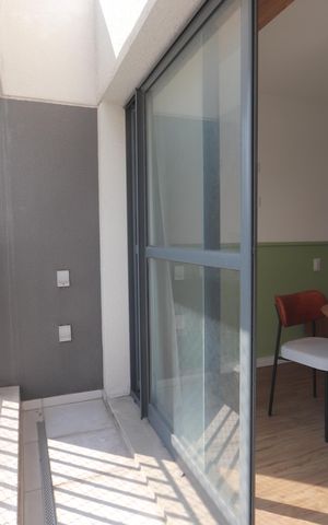 Studio para alugar com 37m², 1 quarto e sem vagaVaranda