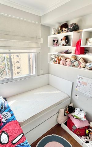 Apartamento à venda com 94m², 2 quartos e 3 vagas Apartamento à venda com 94m², 2 quartos e 3 vagasQuarto Suíte 1