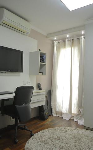 Apartamento à venda com 135m², 3 quartos e 1 vagaQuarto 2 