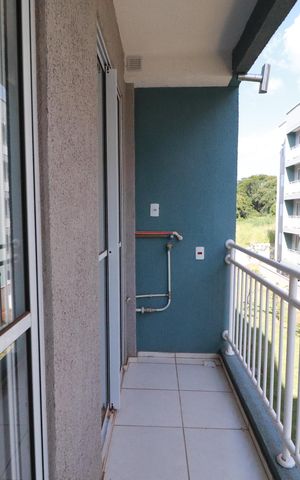 Apartamento para alugar com 47m², 2 quartos e 1 vagaVaranda 