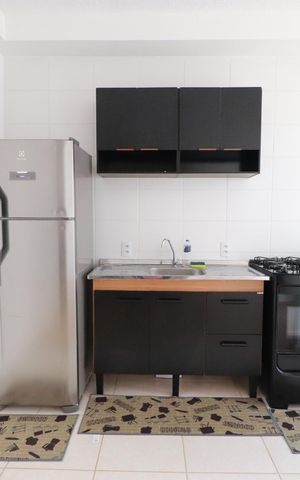 Apartamento para alugar com 47m², 2 quartos e 1 vagaCozinha 