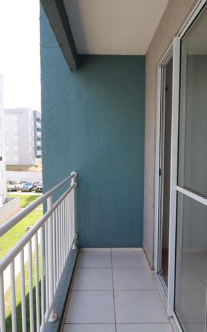Apartamento para alugar com 47m², 2 quartos e 1 vagaVaranda 