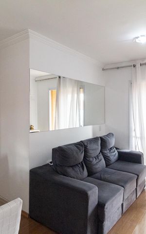 Apartamento à venda com 57m², 2 quartos e 1 vaga Apartamento à venda com 57m², 2 quartos e 1 vagaSala