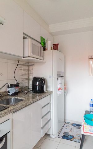 Apartamento à venda com 57m², 2 quartos e 1 vaga Apartamento à venda com 57m², 2 quartos e 1 vagaCozinha e área de serviço