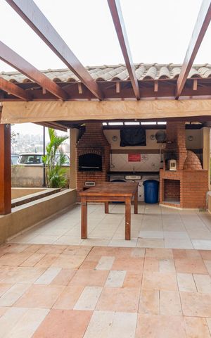 Apartamento à venda com 57m², 2 quartos e 1 vagaÁrea comum - Churrasqueira