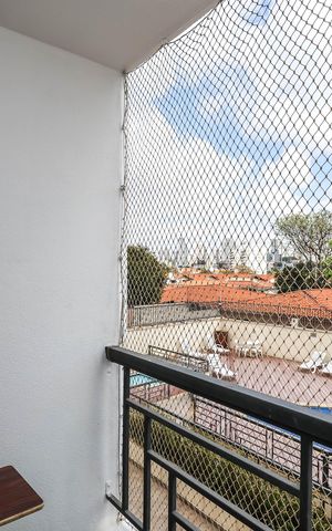 Apartamento à venda com 56m², 2 quartos e 1 vagaVaranda
