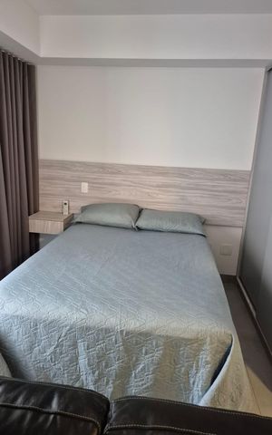Apartamento para alugar com 38m², 1 quarto e 2 vagasSala / Quarto