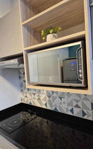 Apartamento para alugar com 38m², 1 quarto e 2 vagasCozinha