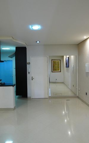 Apartamento à venda com 70m², 1 quarto e 2 vagasSala