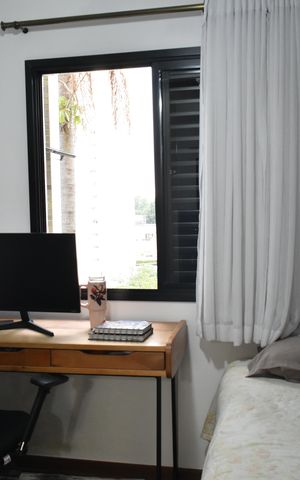 Apartamento à venda com 142m², 3 quartos e 2 vagasQuarto 2