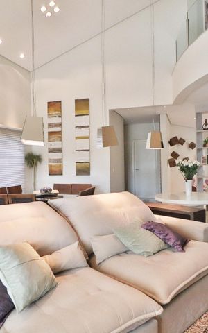 Casa de condomínio para alugar com 485m², 4 quartos e 2 vagasSala