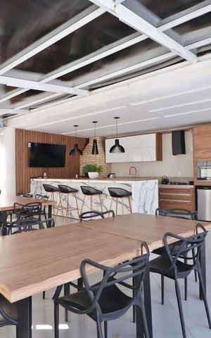 Casa de condomínio para alugar com 485m², 4 quartos e 2 vagasVaranda gourmet
