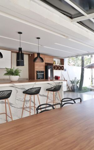 Casa de condomínio para alugar com 485m², 4 quartos e 2 vagasVaranda gourmet