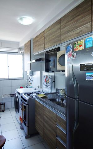 Apartamento à venda com 48m², 2 quartos e 1 vagaCozinha