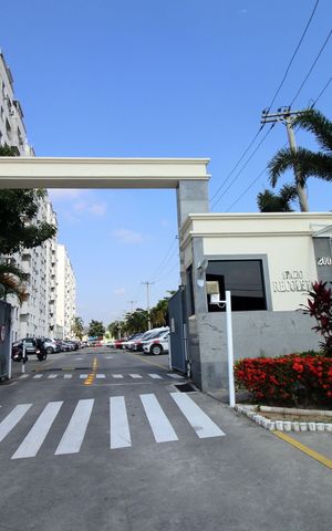 Apartamento à venda com 48m², 2 quartos e 1 vagaFachada e portaria