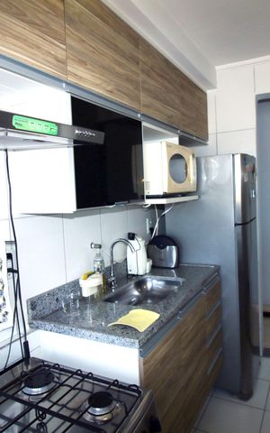 Apartamento à venda com 48m², 2 quartos e 1 vagaCozinha