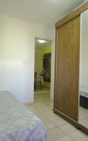 Apartamento à venda com 44m², 2 quartos e 1 vagaQuarto 2