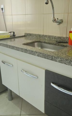 Apartamento à venda com 44m², 2 quartos e 1 vagaCozinha 