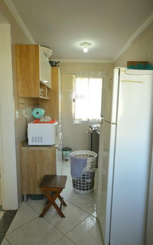 Apartamento à venda com 44m², 2 quartos e 1 vagaCozinha 