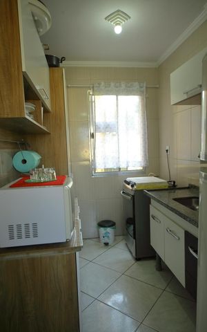 Apartamento à venda com 44m², 2 quartos e 1 vagaCozinha 