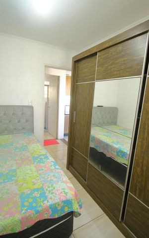 Apartamento à venda com 44m², 2 quartos e 1 vagaQuarto 1 